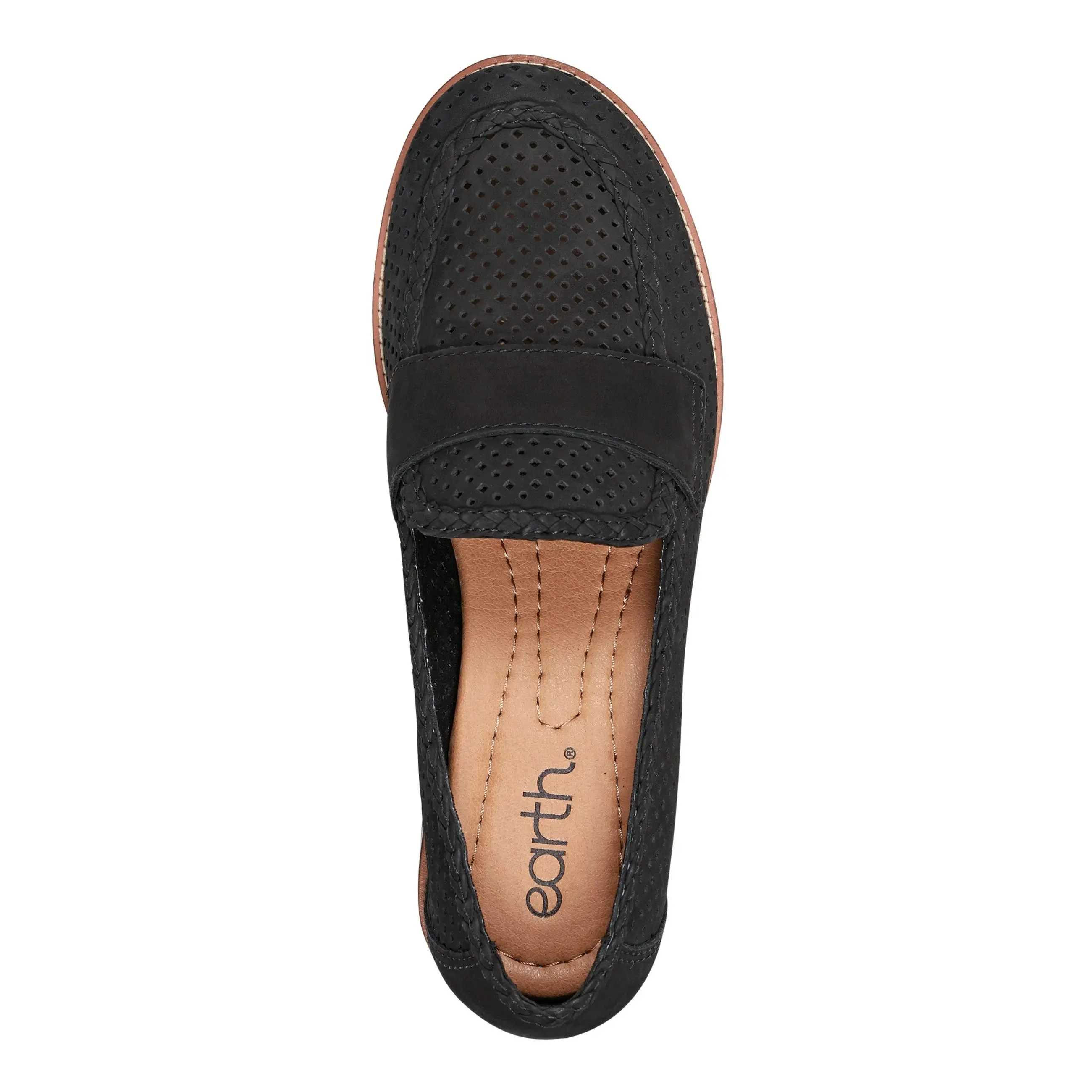 Evvie Casual Slip-On Perforated Loafers