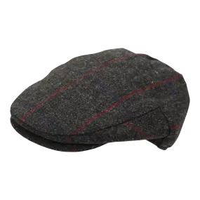 Failsworth Waterproof Flat Cap in Charcoal