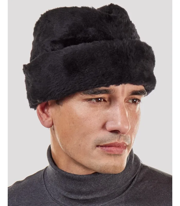 Faux Fur Cossack Hat for Men: FurHatWorld.com