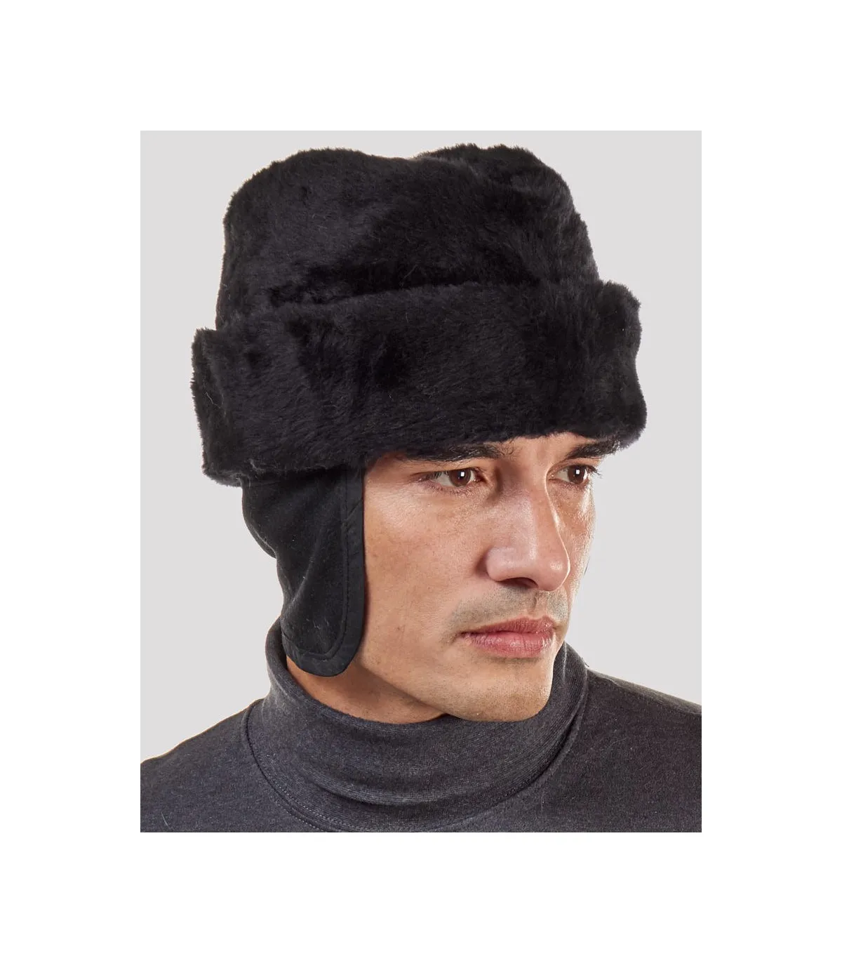 Faux Fur Cossack Hat for Men: FurHatWorld.com