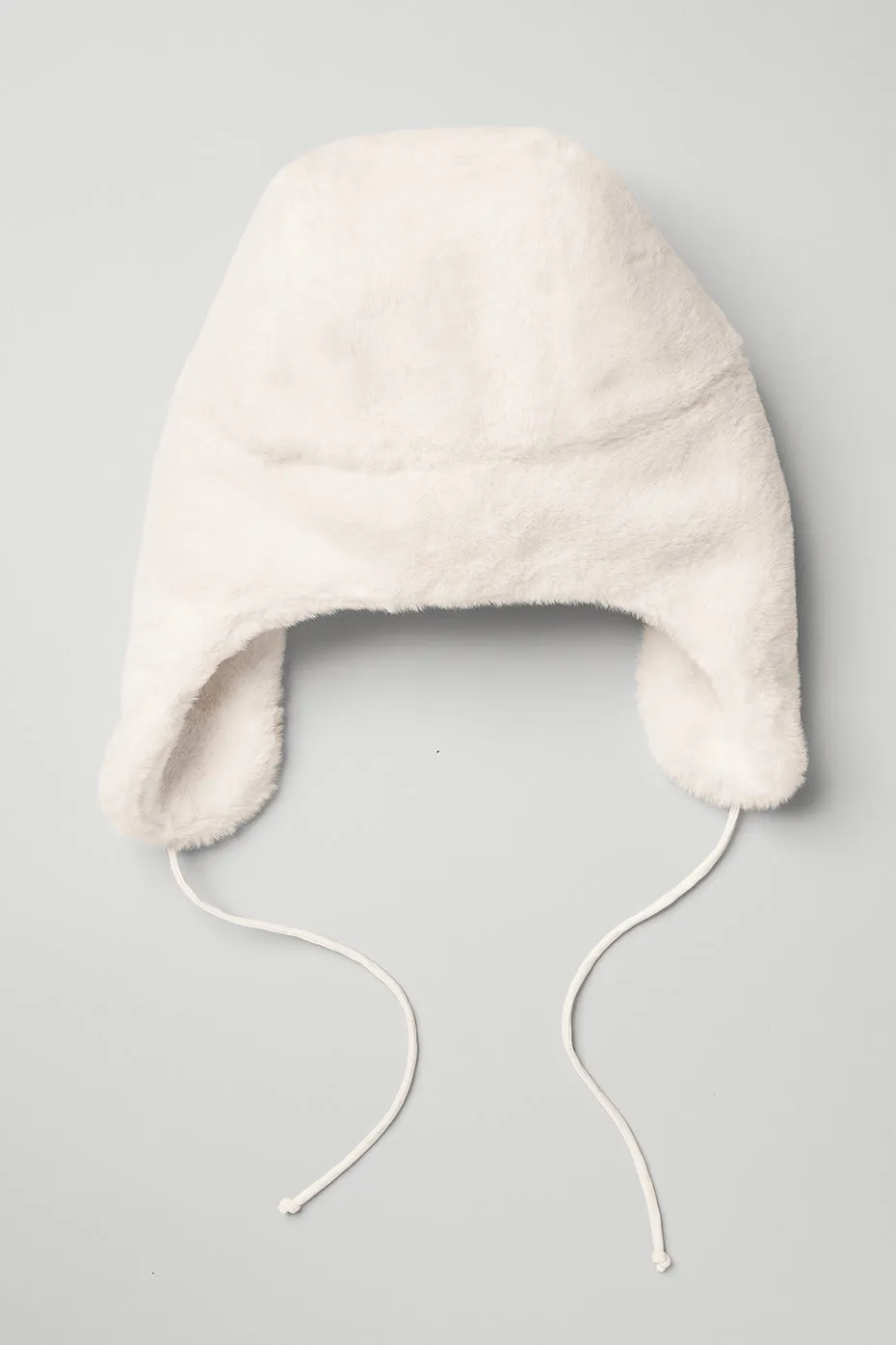 Faux Fur Polar Hat - Ivory