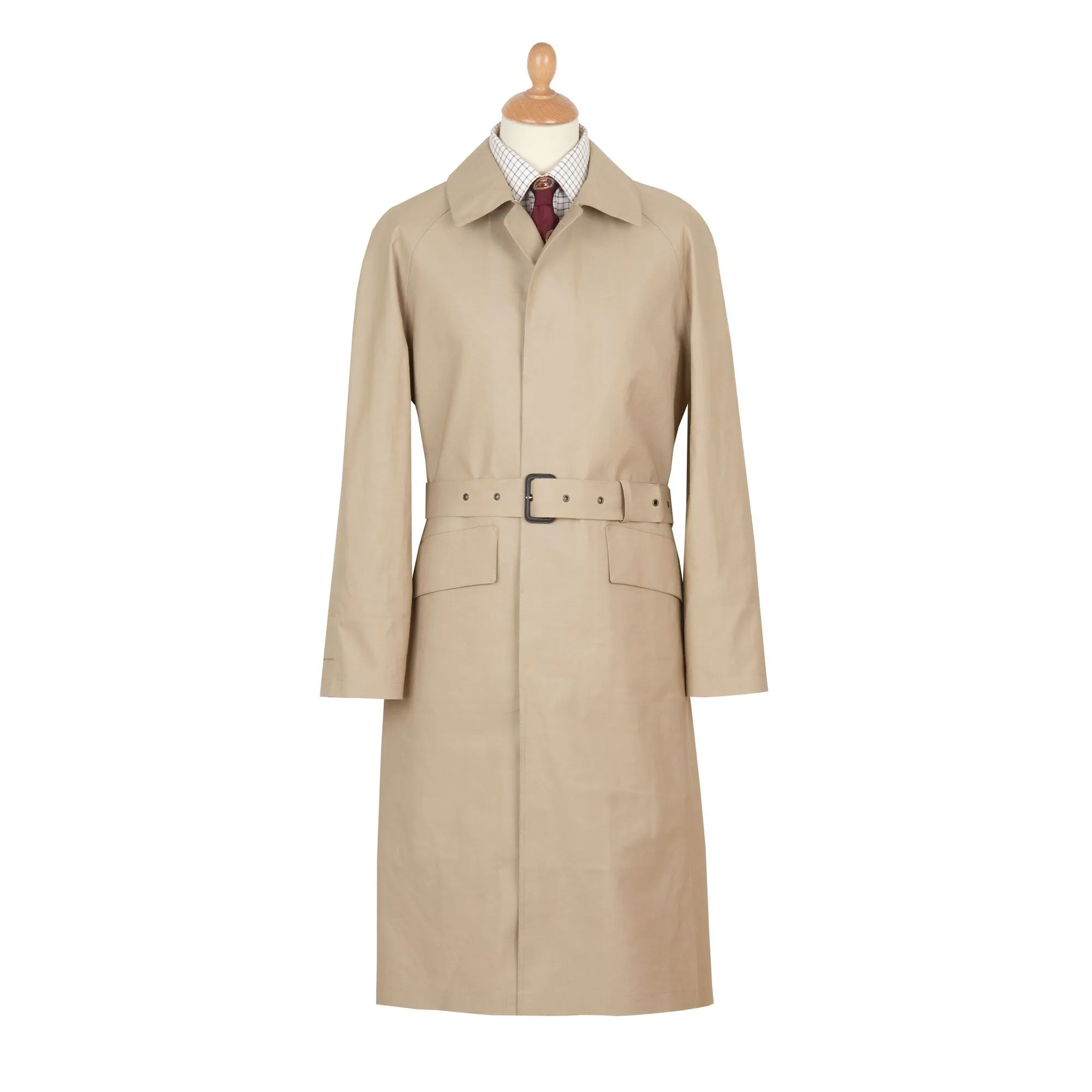 Fawn Hampton Mackintosh Raincoat