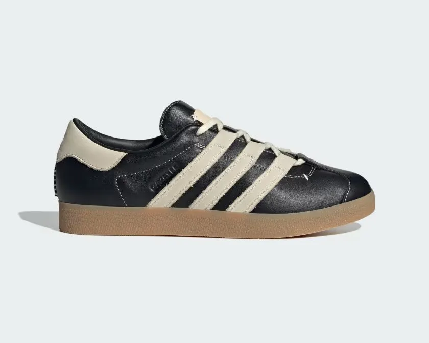 Foot Industry x Adidas Gazelle Core Black Cream White Off White ID3517