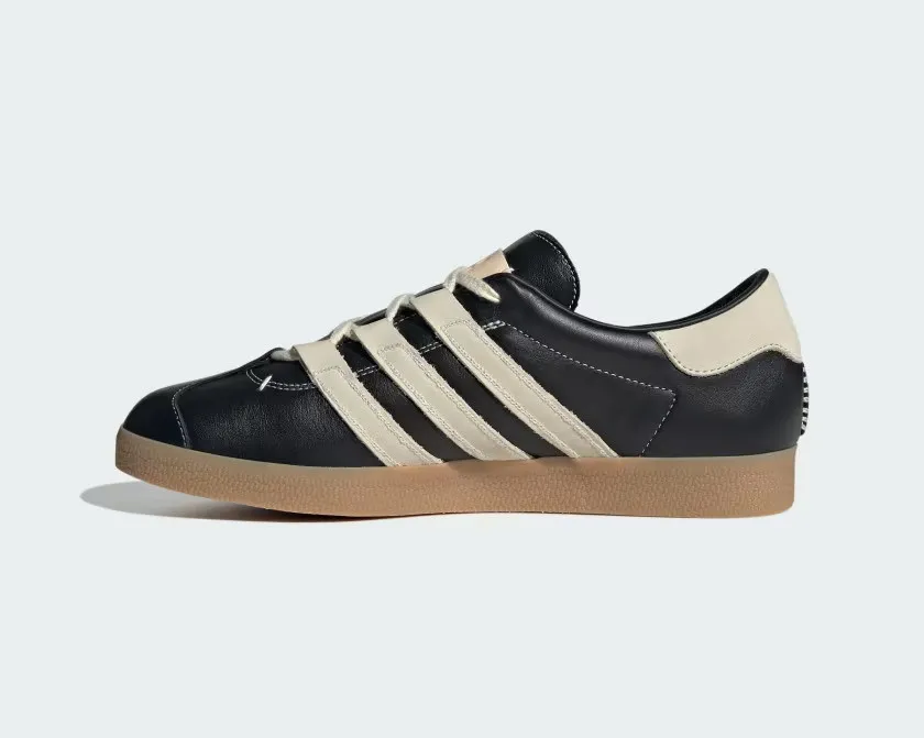 Foot Industry x Adidas Gazelle Core Black Cream White Off White ID3517