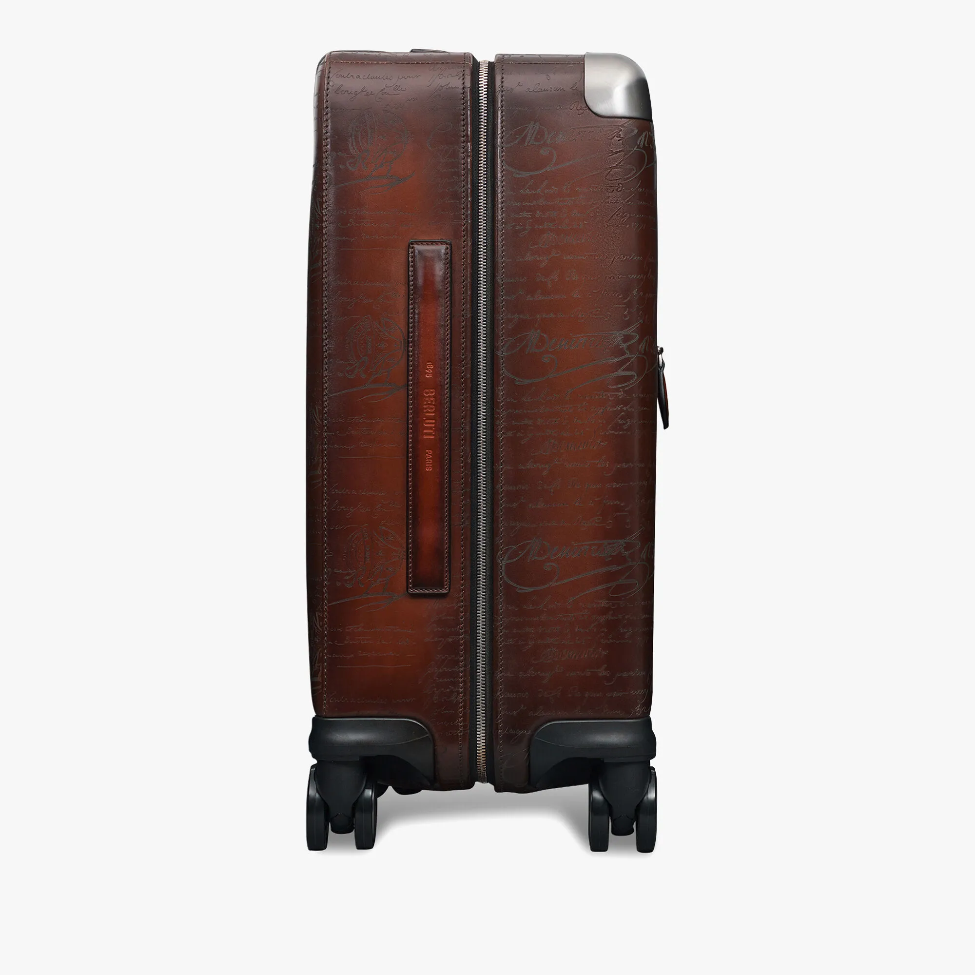 Formula 1005 Scritto Leather Rolling Suitcase