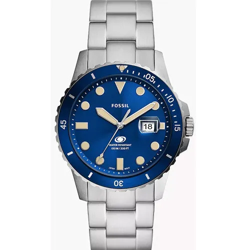 Fossil Blue Dive Blue Dial Men 42mm