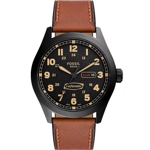 Fossil Defender Black Dial Men 46mm