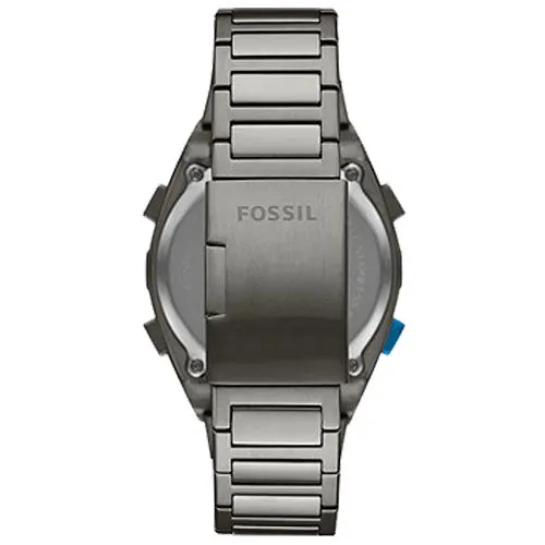 Fossil Everett Solar Grey Dial Men 45mm