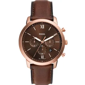 Fossil Neutra Brown Dial Men 44mm