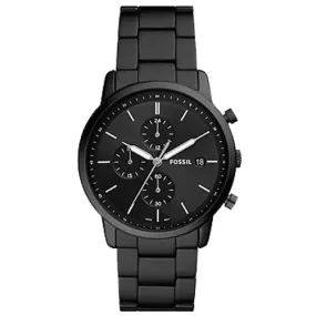 Fossil The Minimalist Black Dial Men 42mm