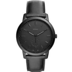 Fossil The Minimalist Black Dial Men 44mm