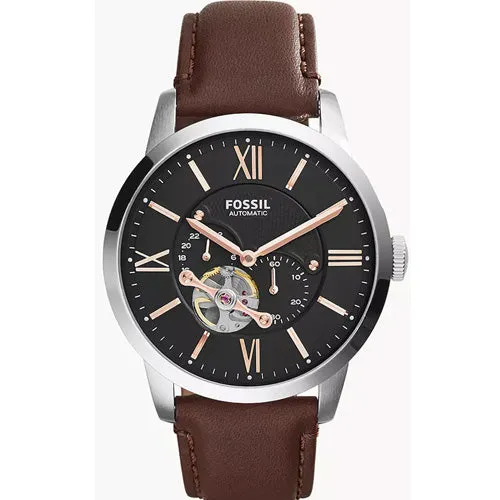 Fossil Townsman Black Dial Men 45mm