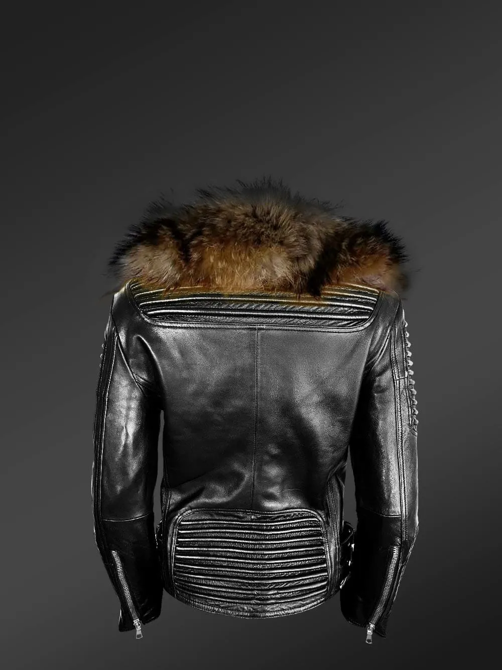 Fur leather jacket womens to Step Out in Style This Winter