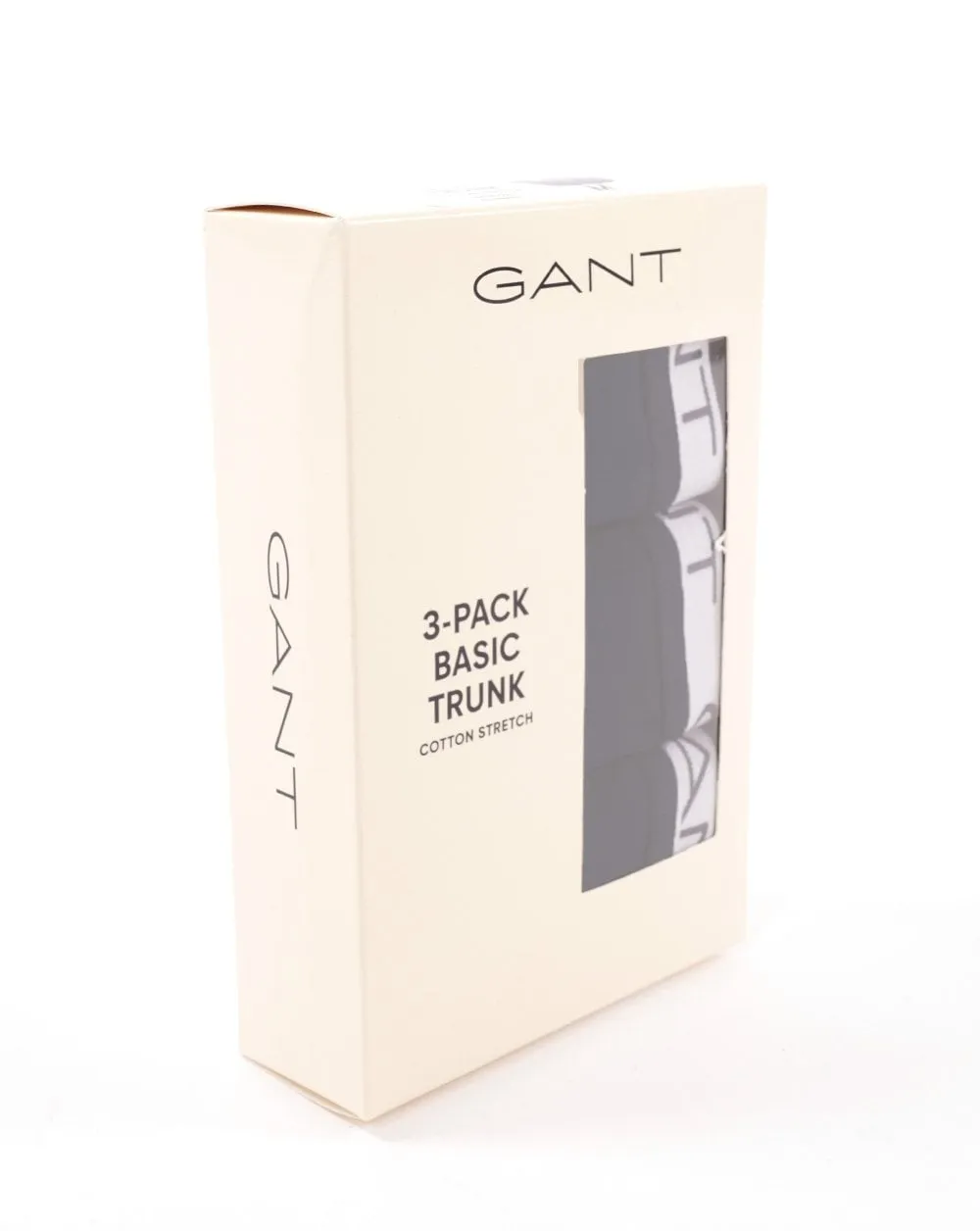 Gant Basic Trunk Triple Pack Black