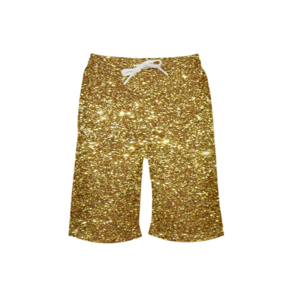 gold Boy's Swim Trunk