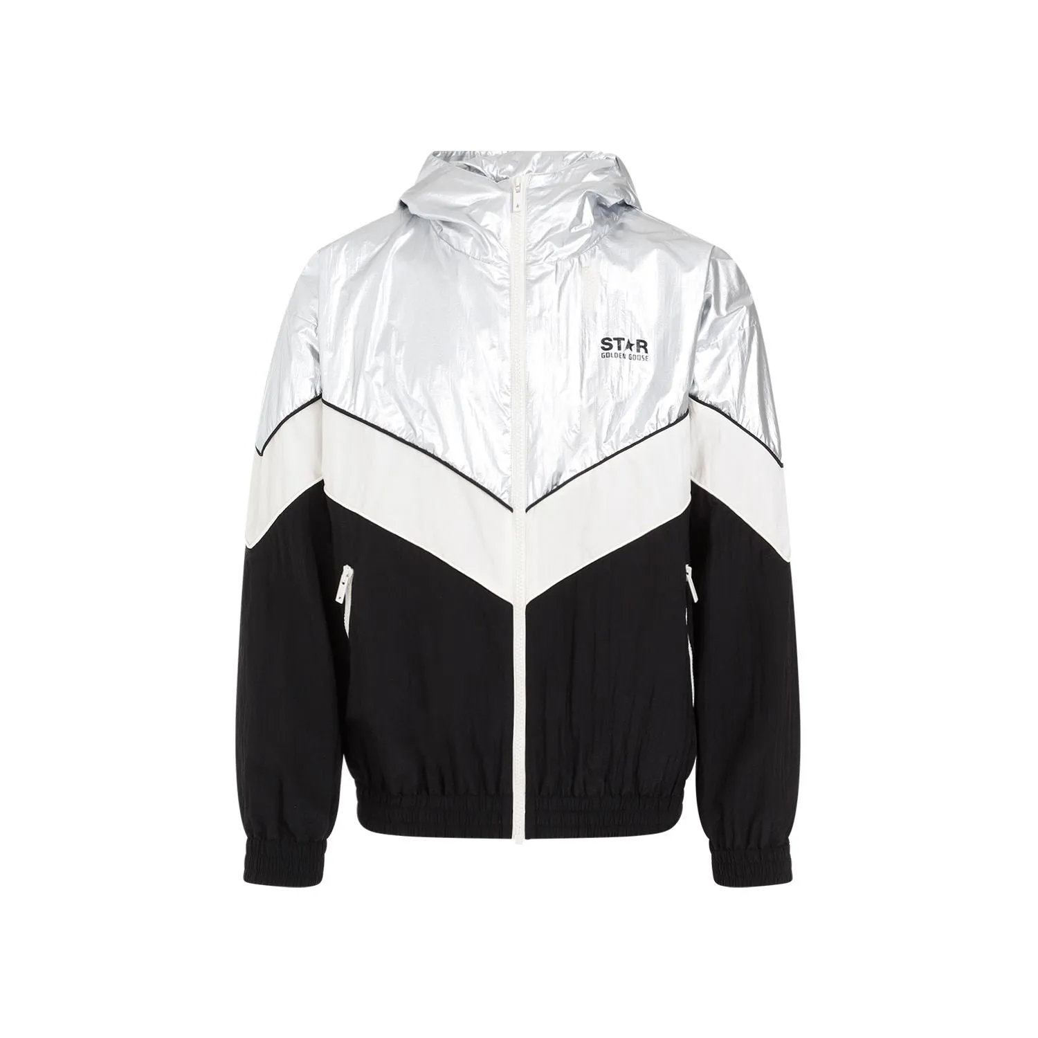 GOLDEN GOOSE Men's Windbreaker Jacket - Perfect for Spring 2024