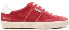 Golden Goose Super-Star suede sneakers Red