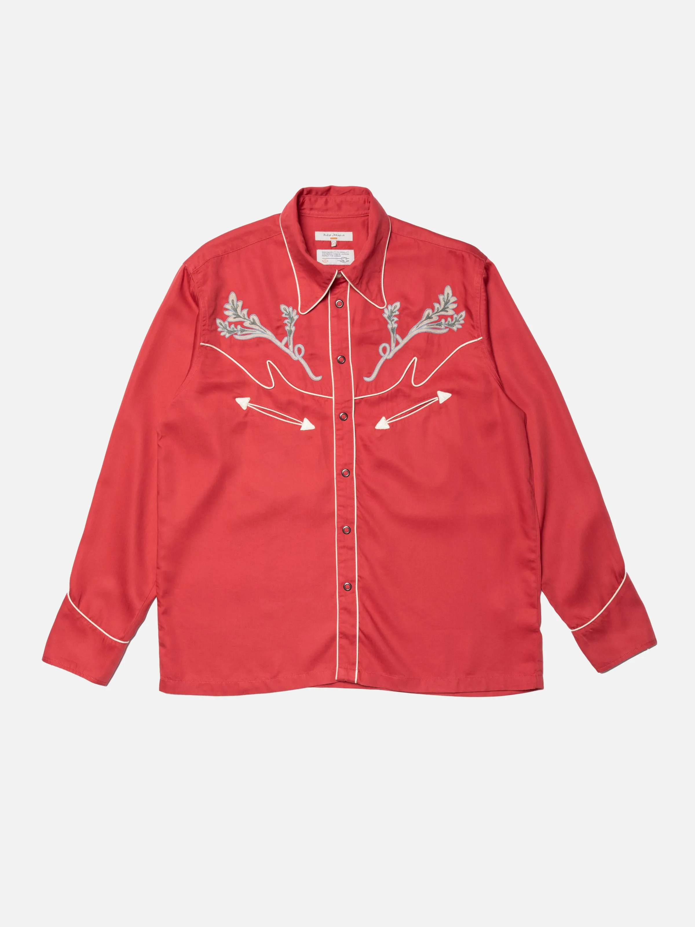 Gonzo Vines Cowboy Shirt Red