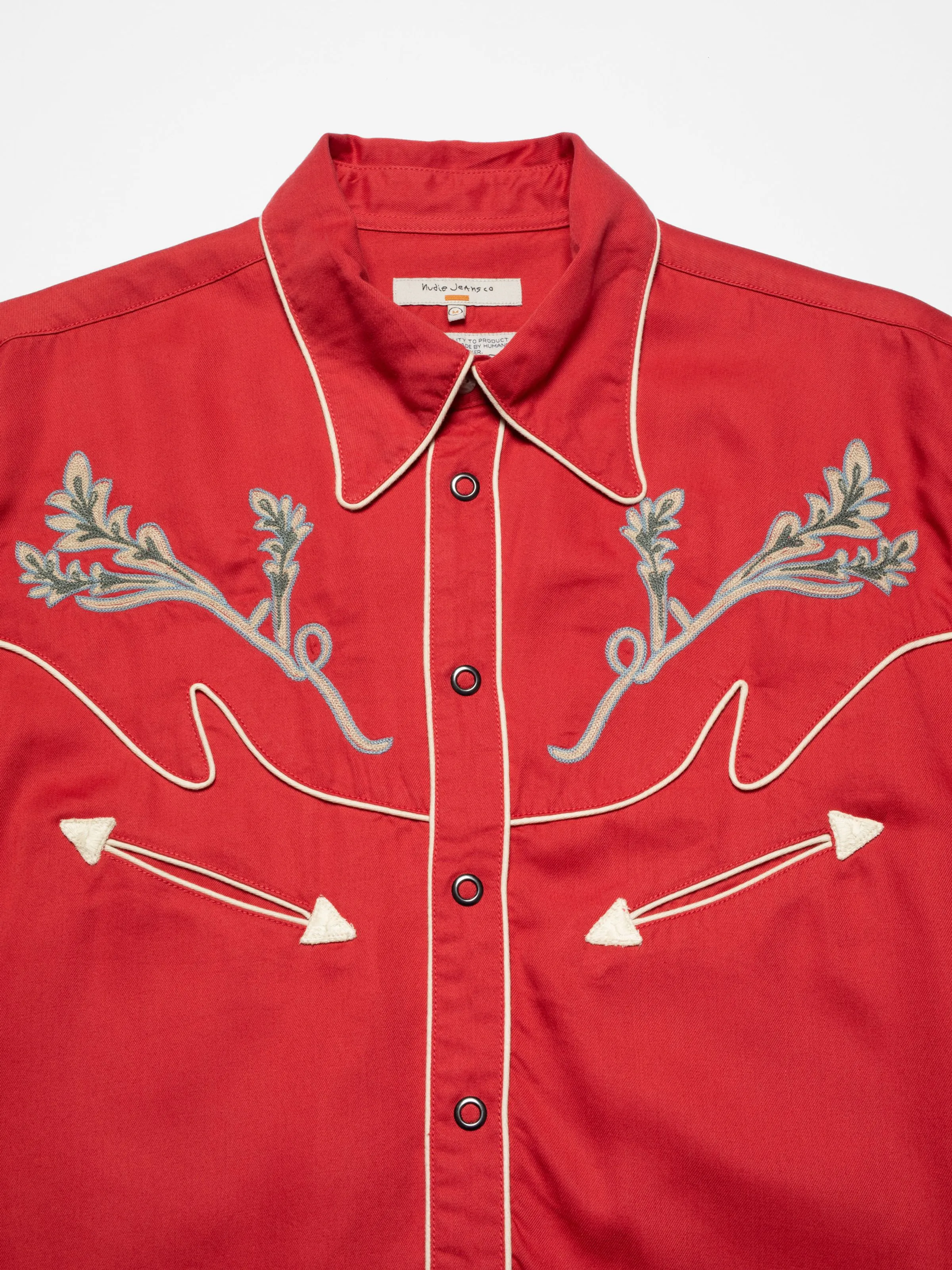 Gonzo Vines Cowboy Shirt Red