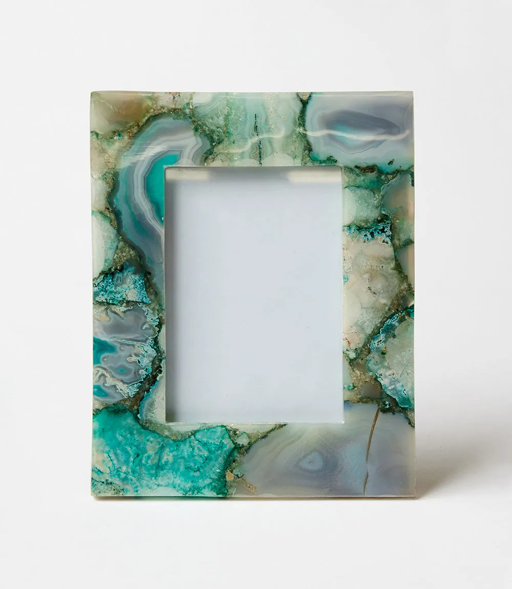 Green Agate Picture Frame