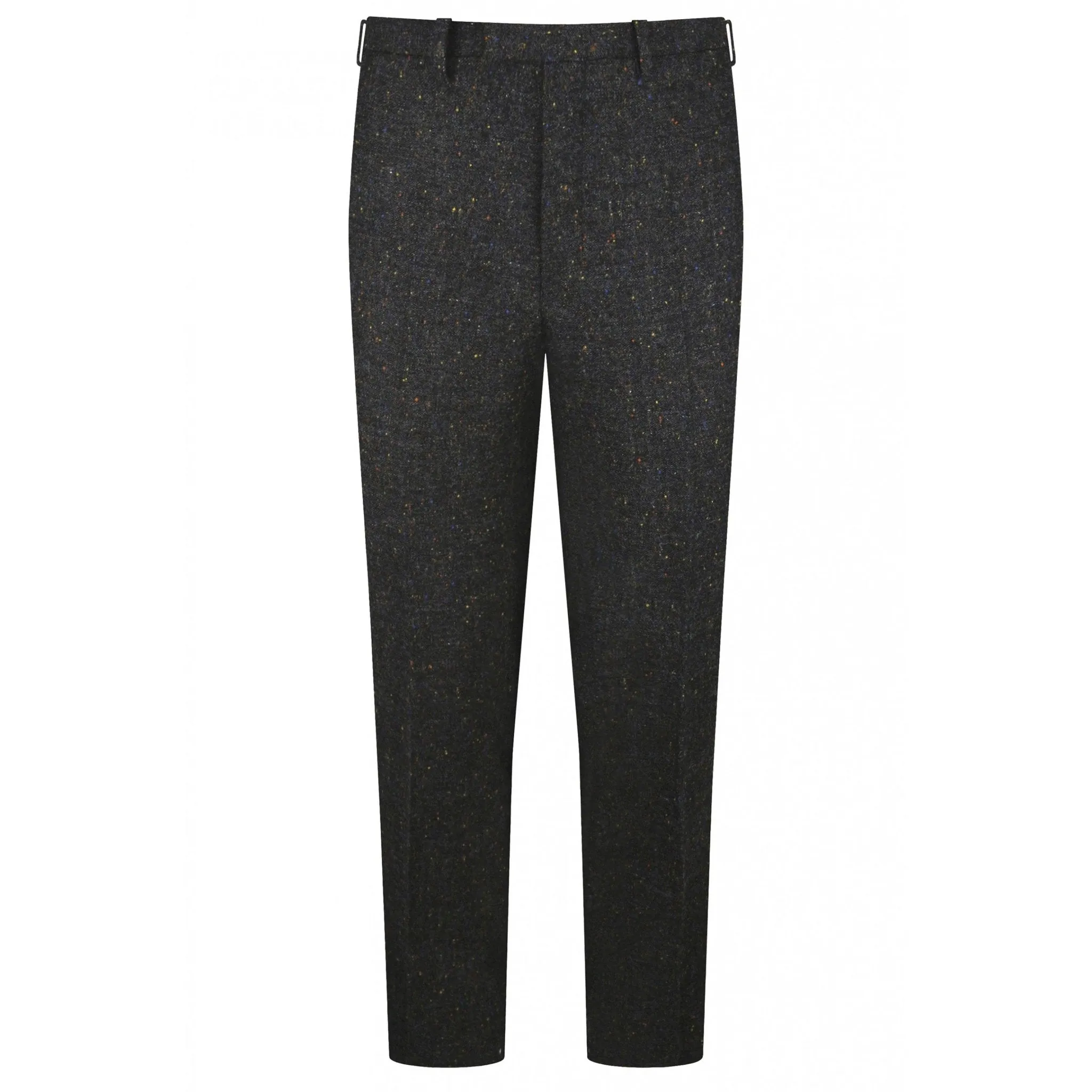 Grey Multi Fleck Tweed Trousers