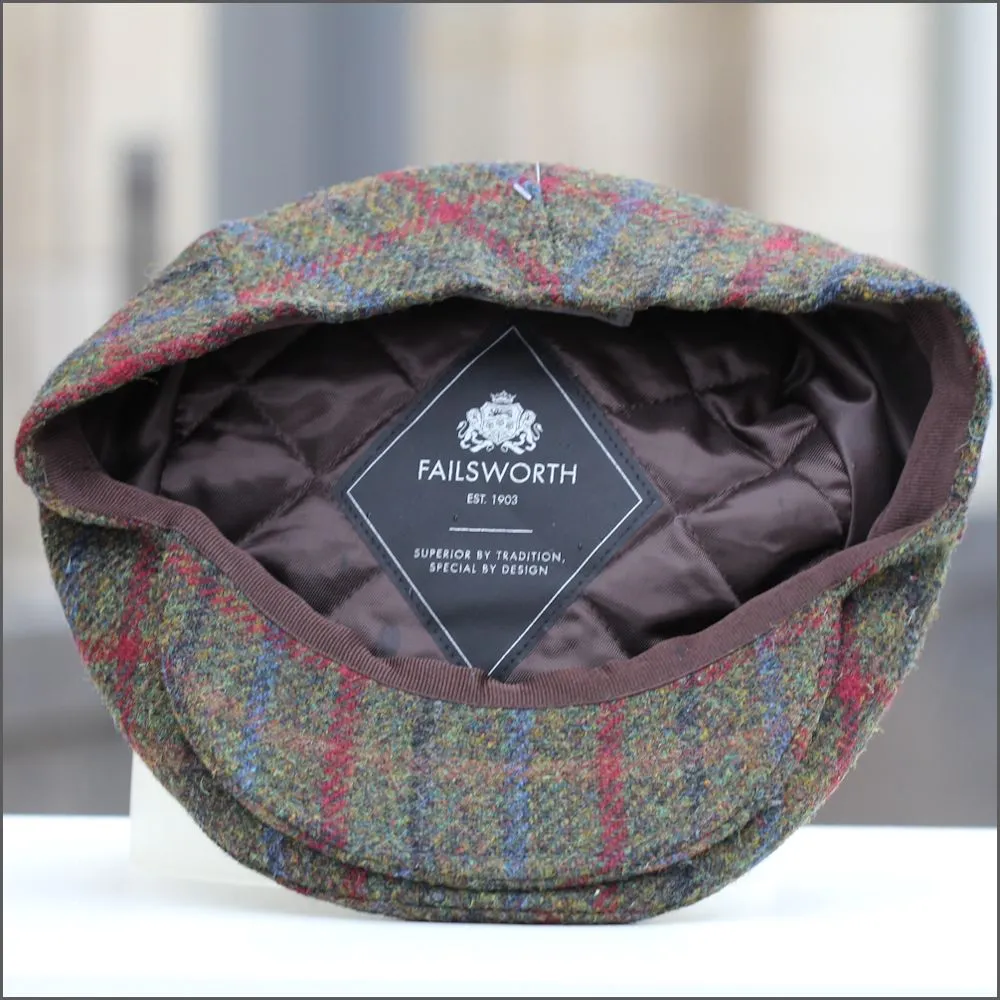 Harris Tweed Angus Tweed Cap+