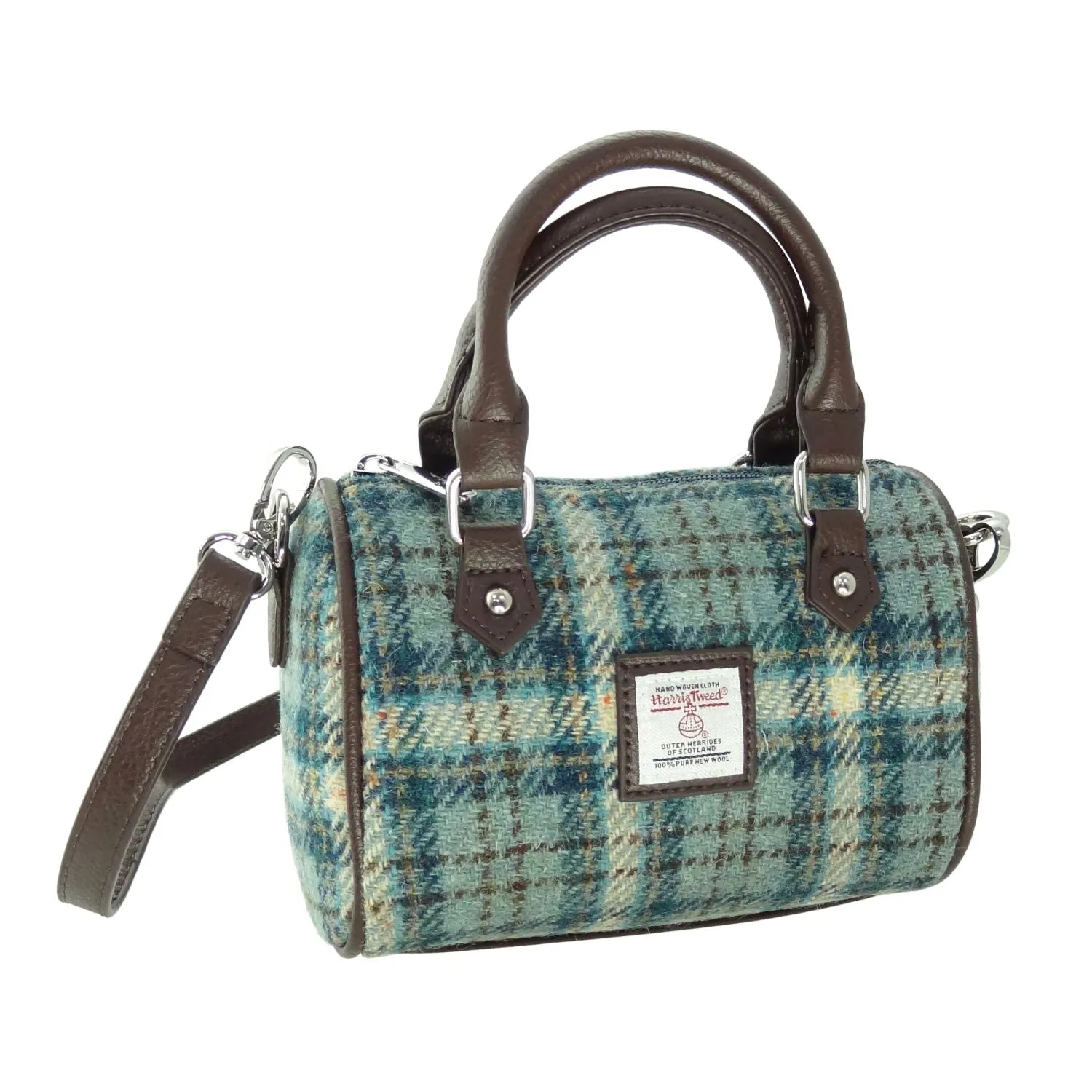 Harris Tweed Mini Bowling Handbag [8 Colors]