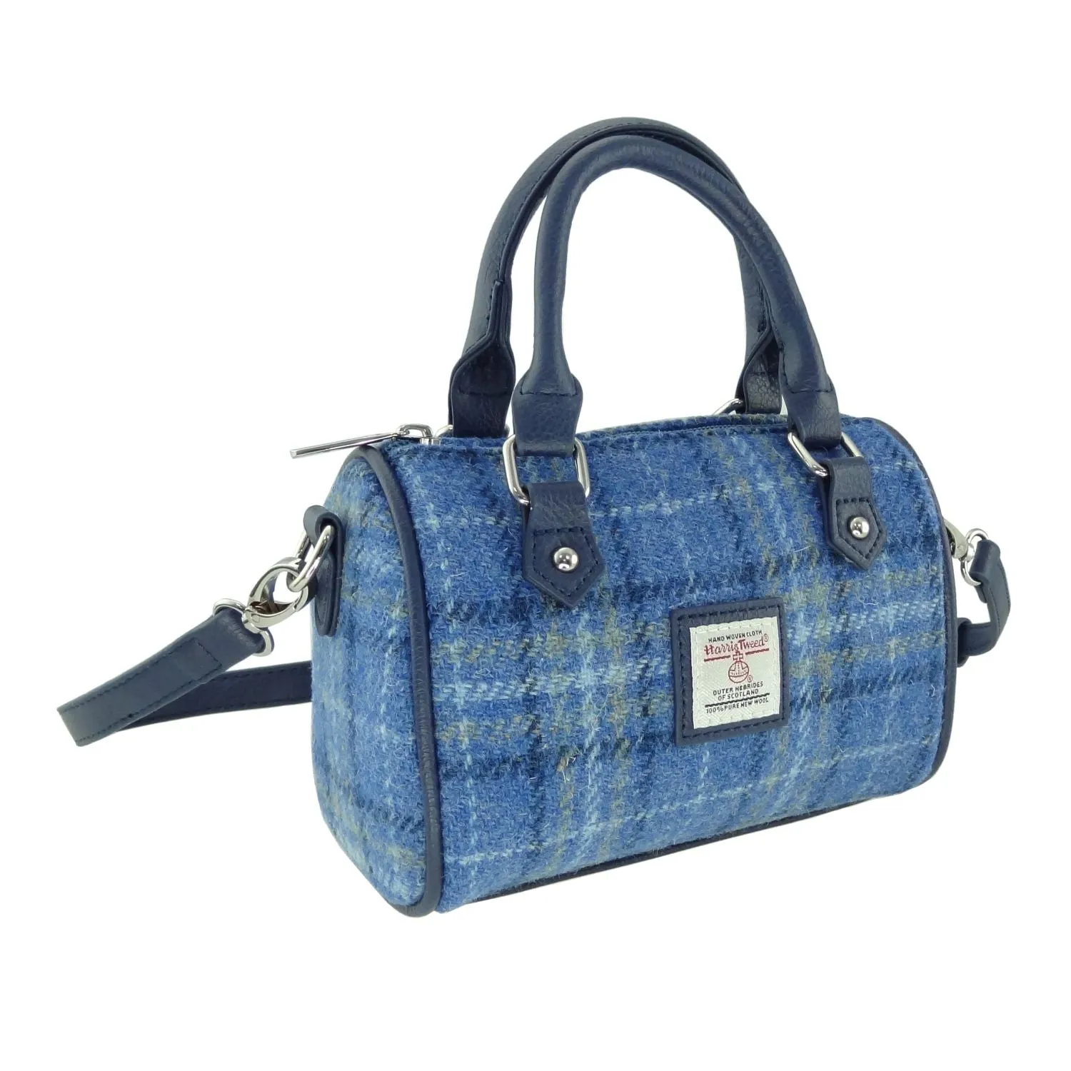 Harris Tweed Mini Bowling Handbag [8 Colors]