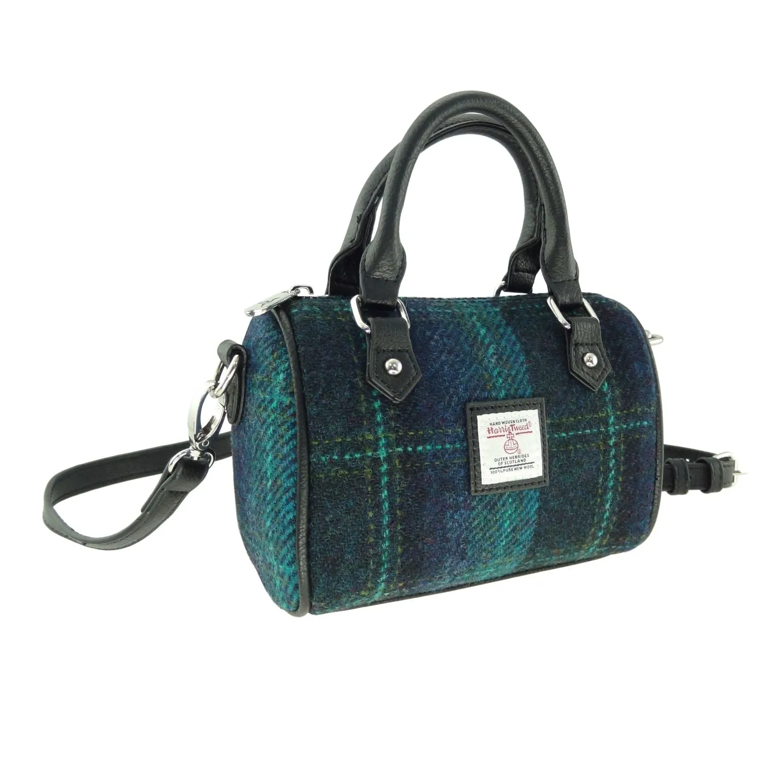 Harris Tweed Mini Bowling Handbag [8 Colors]