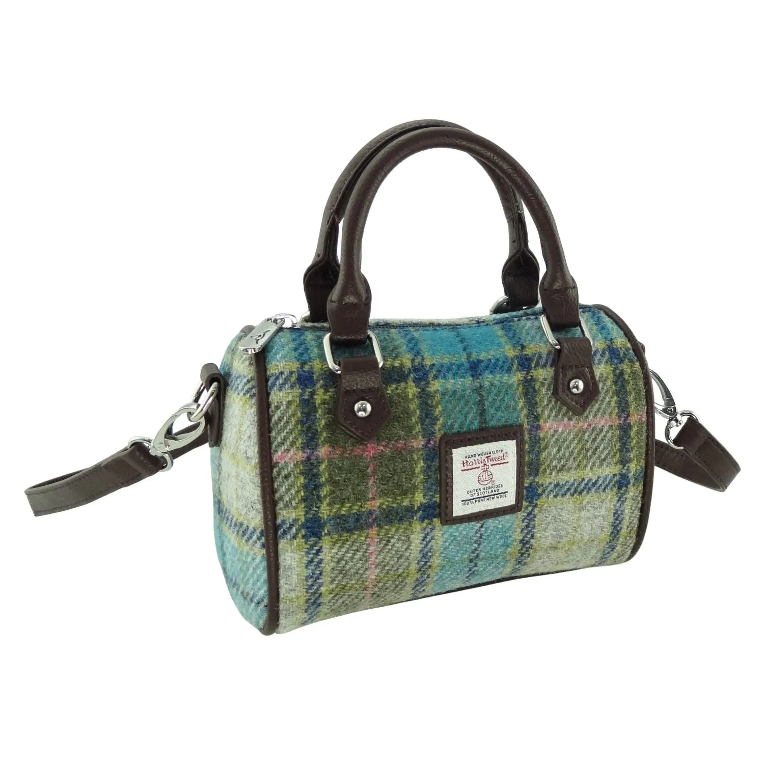 Harris Tweed Mini Bowling Handbag [8 Colors]