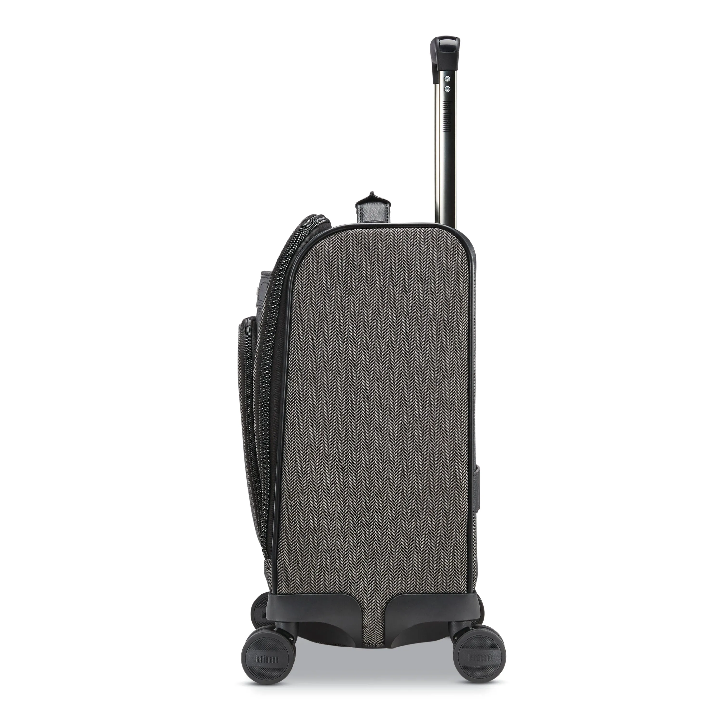 Hartmann Herringbone Deluxe Underseat Carry On Spinner