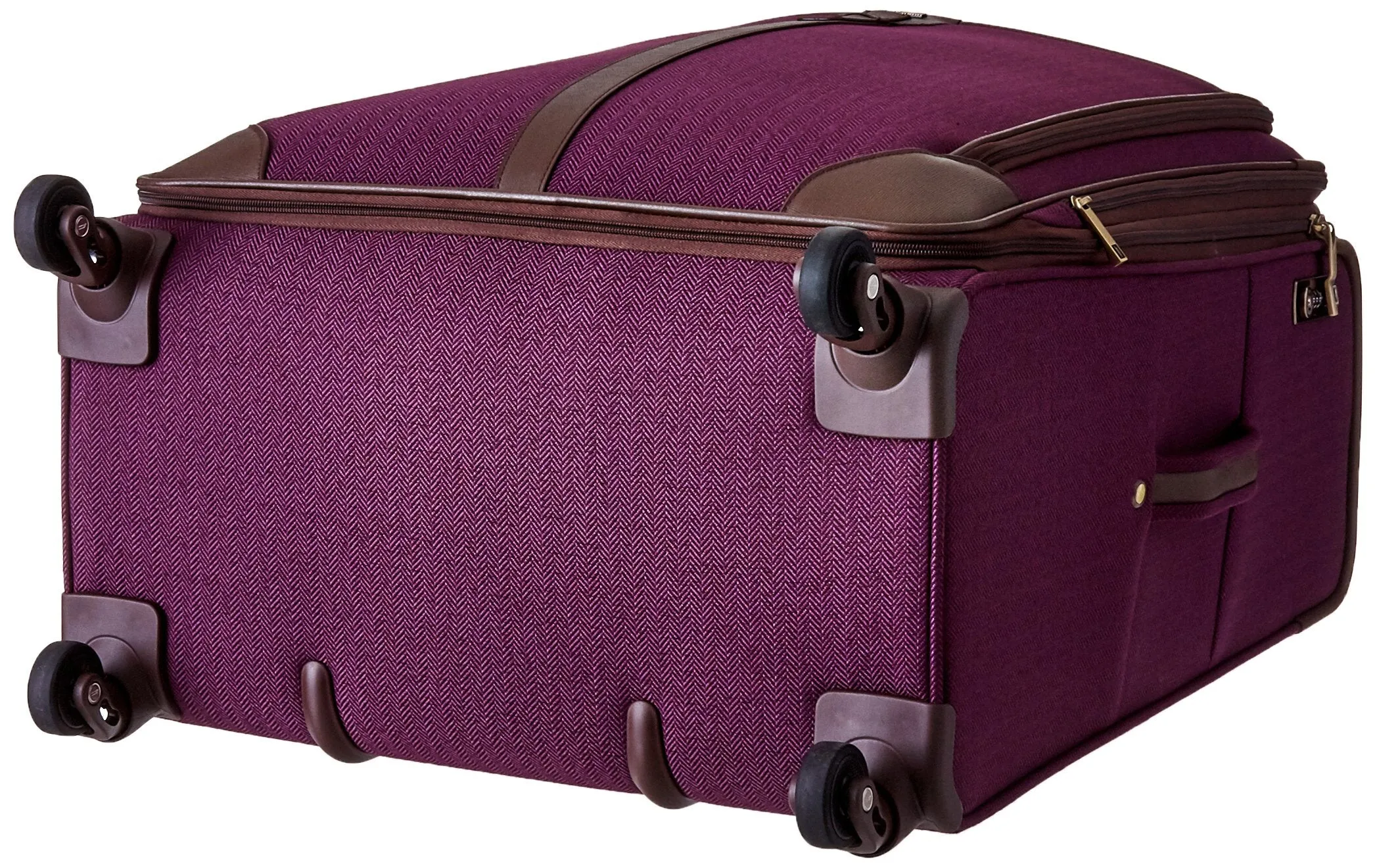 Hartmann Herringbone Luxe Softside Long Journey Expandable Spinner Herringbone One Size