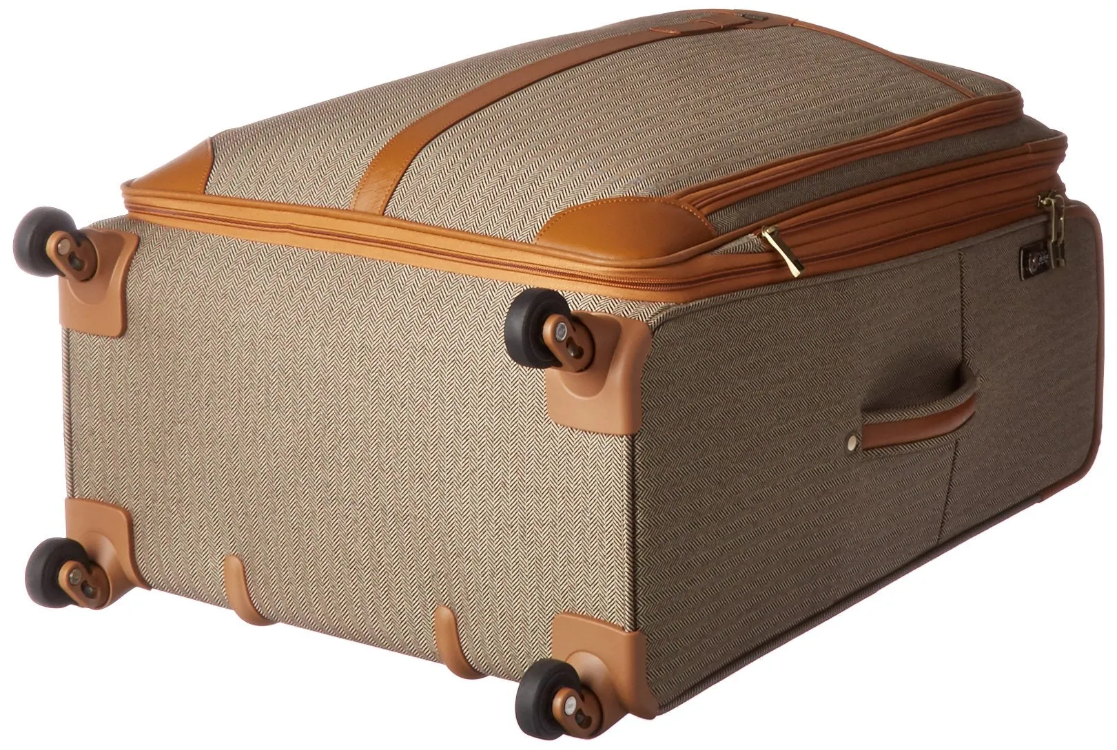 Hartmann Herringbone Luxe Softside Long Journey Expandable Spinner Herringbone One Size