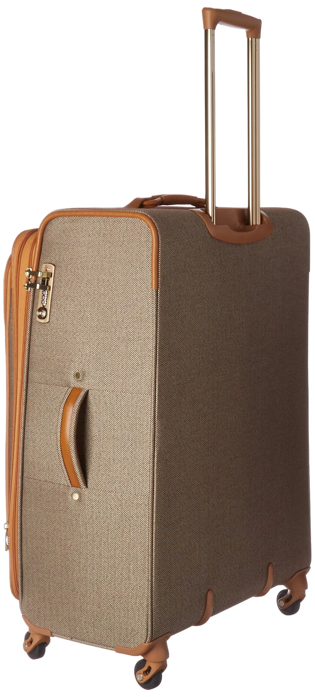 Hartmann Herringbone Luxe Softside Long Journey Expandable Spinner Herringbone One Size