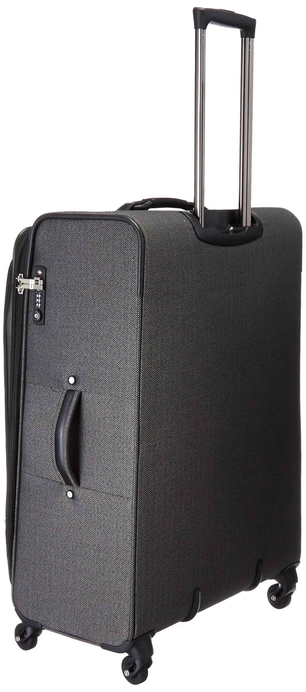 Hartmann Herringbone Luxe Softside Long Journey Expandable Spinner Herringbone One Size