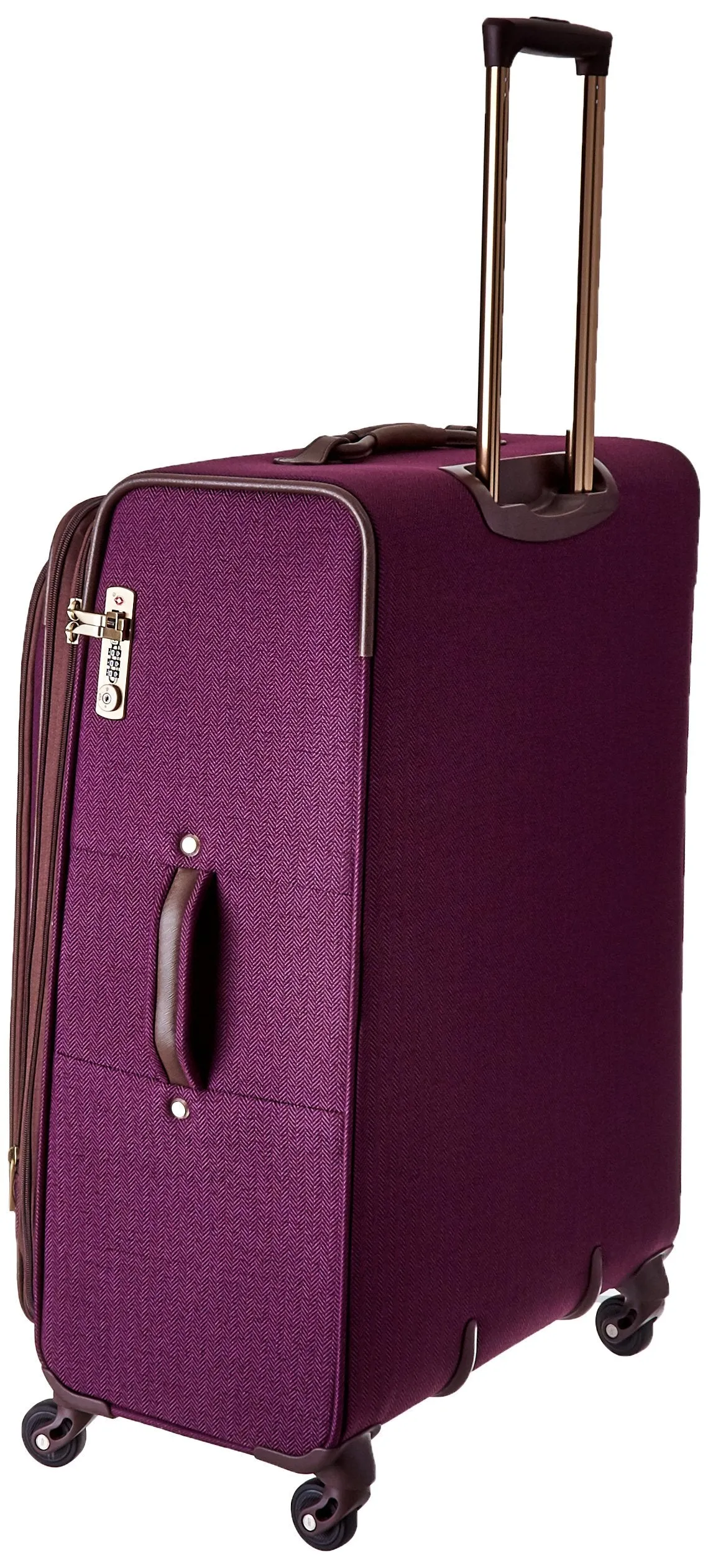 Hartmann Herringbone Luxe Softside Long Journey Expandable Spinner Herringbone One Size