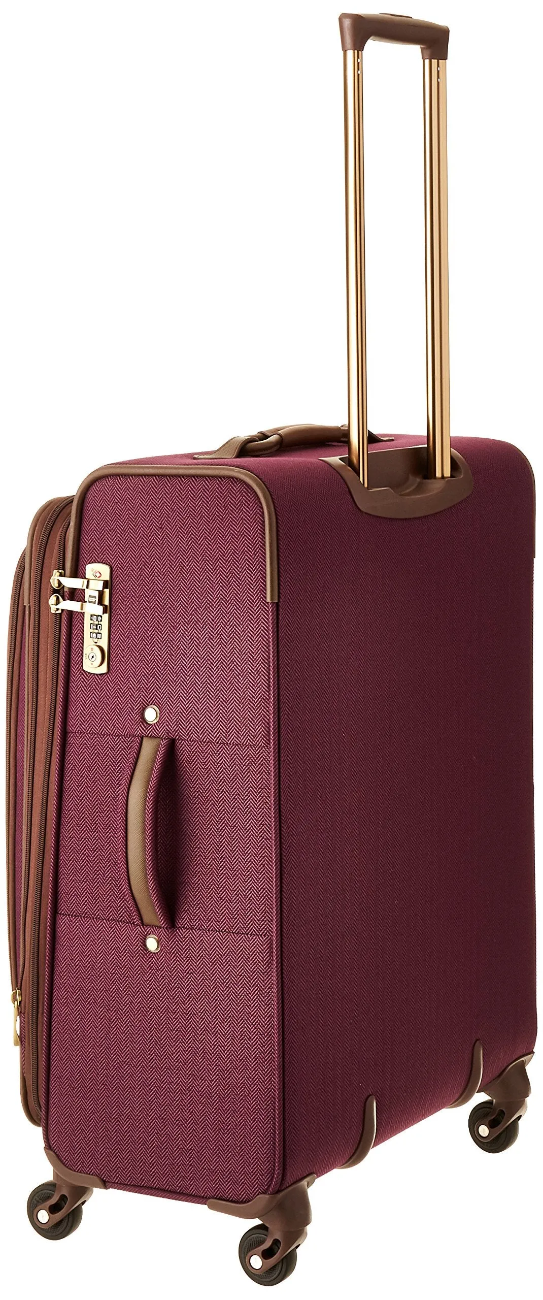 Hartmann Herringbone Luxe Softside Medium Journey Expandable Spinner Herringbone One Size