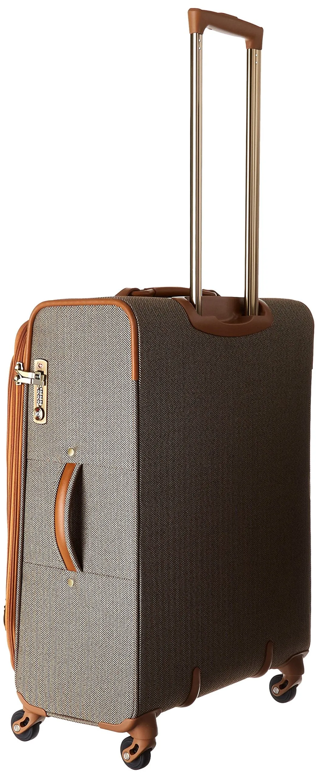 Hartmann Herringbone Luxe Softside Medium Journey Expandable Spinner Herringbone One Size