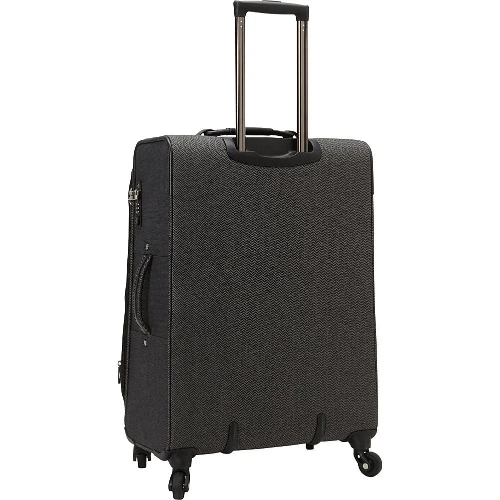 Hartmann Herringbone Luxe Softside Medium Journey Expandable Spinner Herringbone One Size