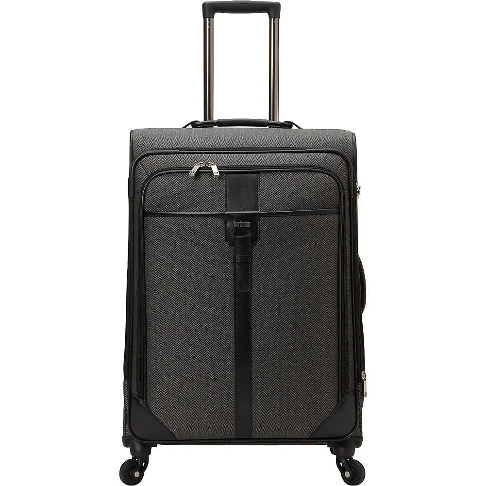 Hartmann Herringbone Luxe Softside Medium Journey Expandable Spinner Herringbone One Size