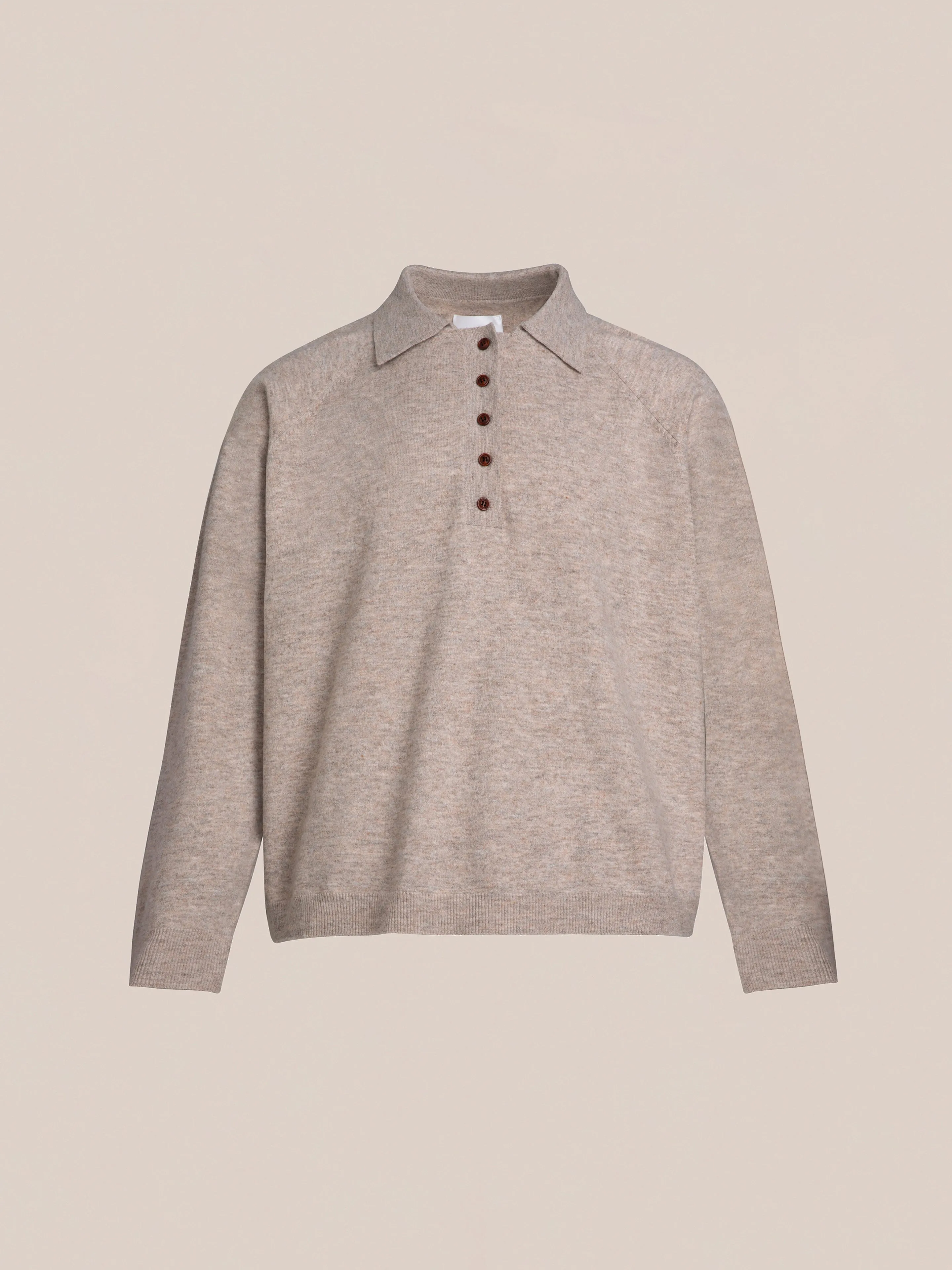 Hay Collared Knit Henley