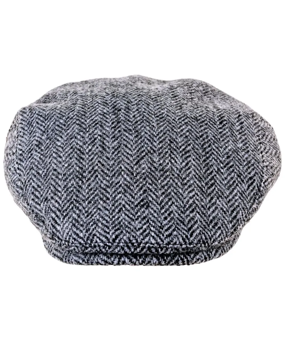 Heather Highland Harris Tweed Flat Cap