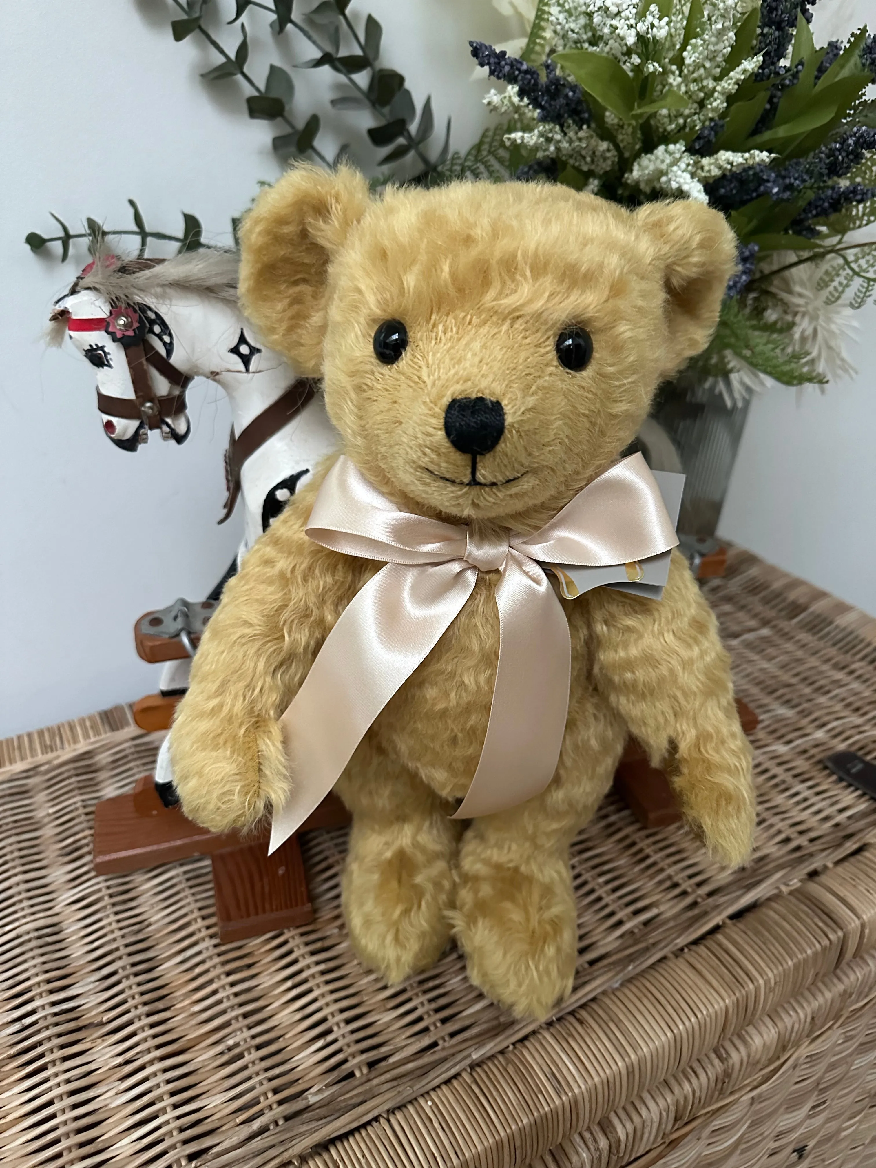 Henley Butterscotch 14 Inch Merrythought Teddy Bear Handmade in the UK