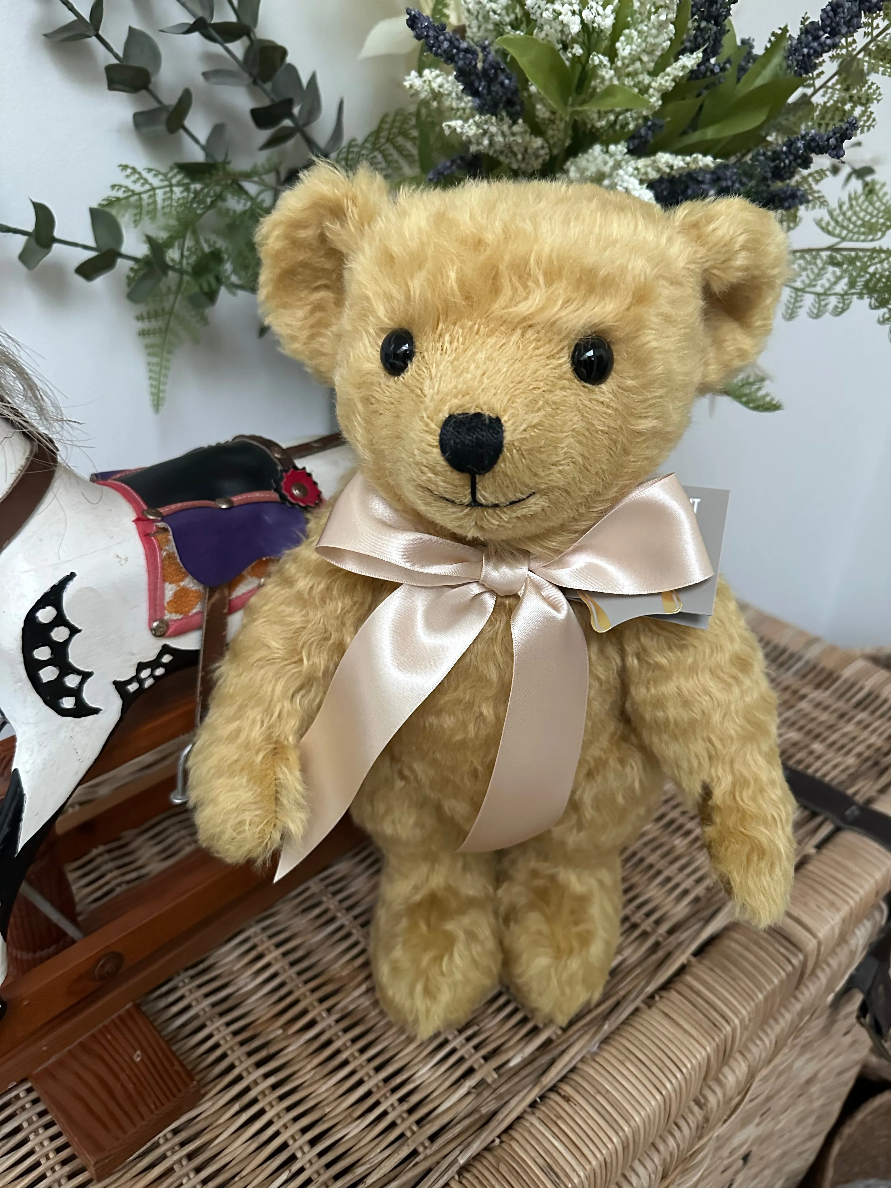 Henley Butterscotch 14 Inch Merrythought Teddy Bear Handmade in the UK