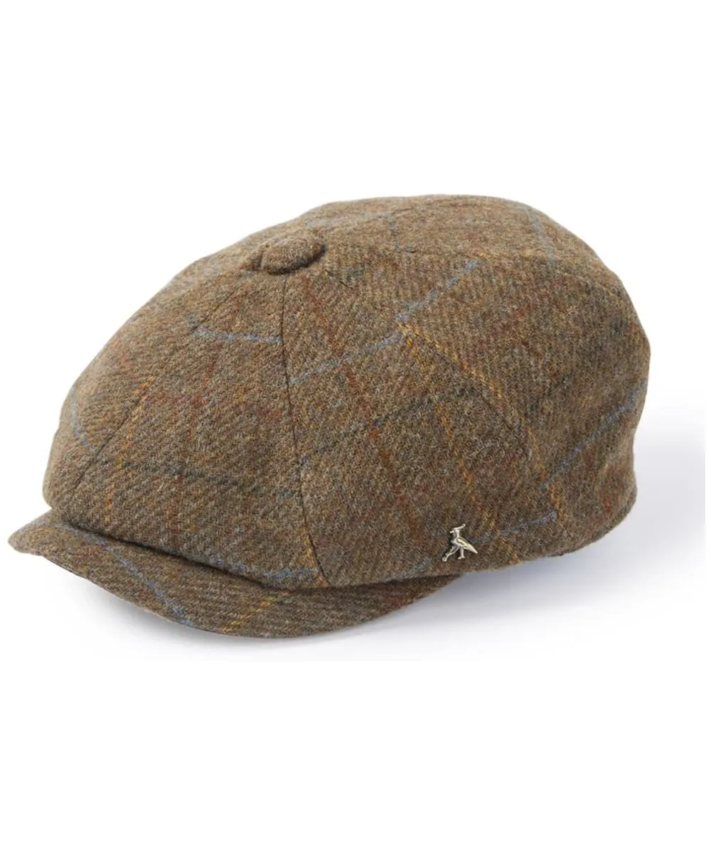 Hicks & Brown Felsham Tweed Baker Boy Cap