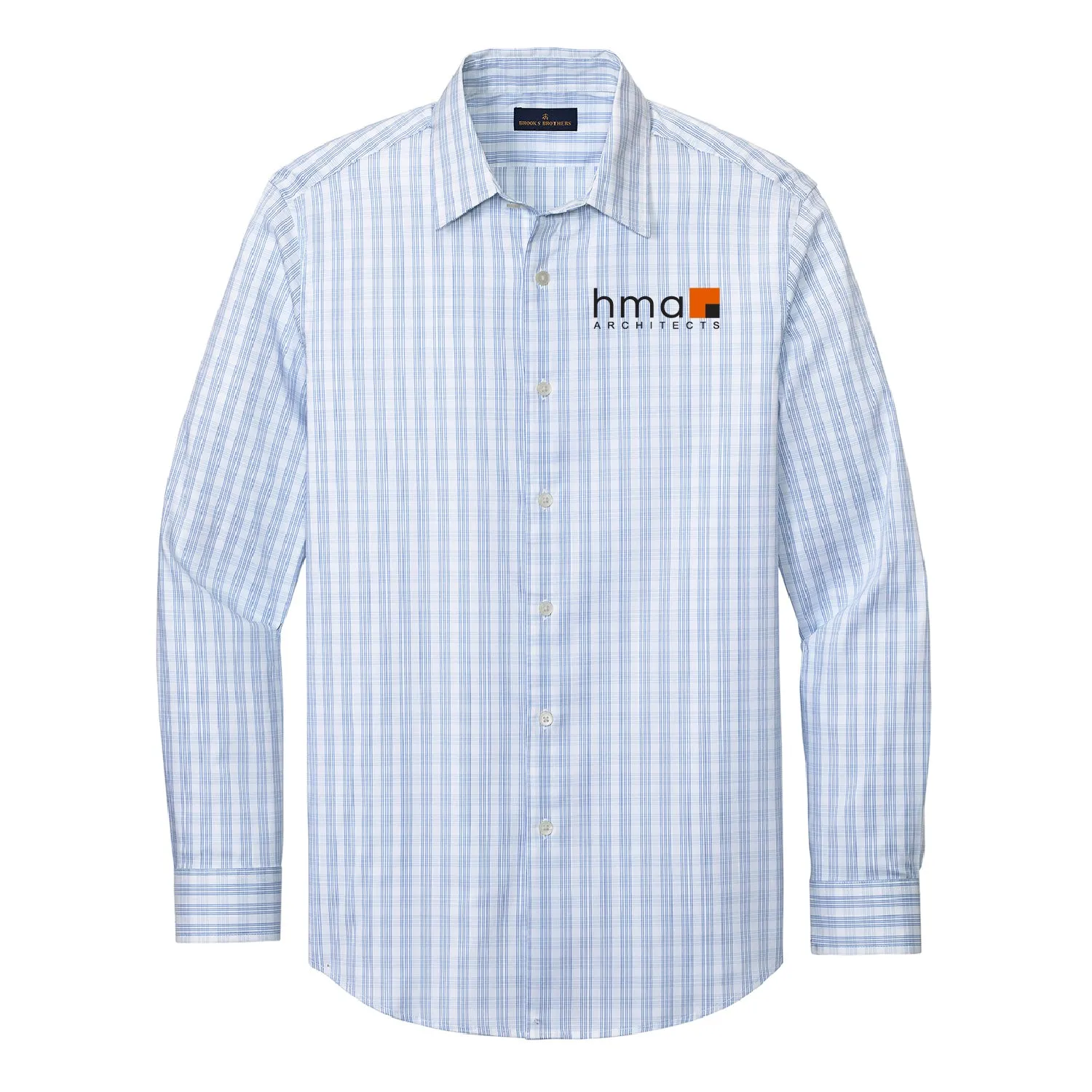 HMA Brooks Brother Tech Stretch Patterned Shirt