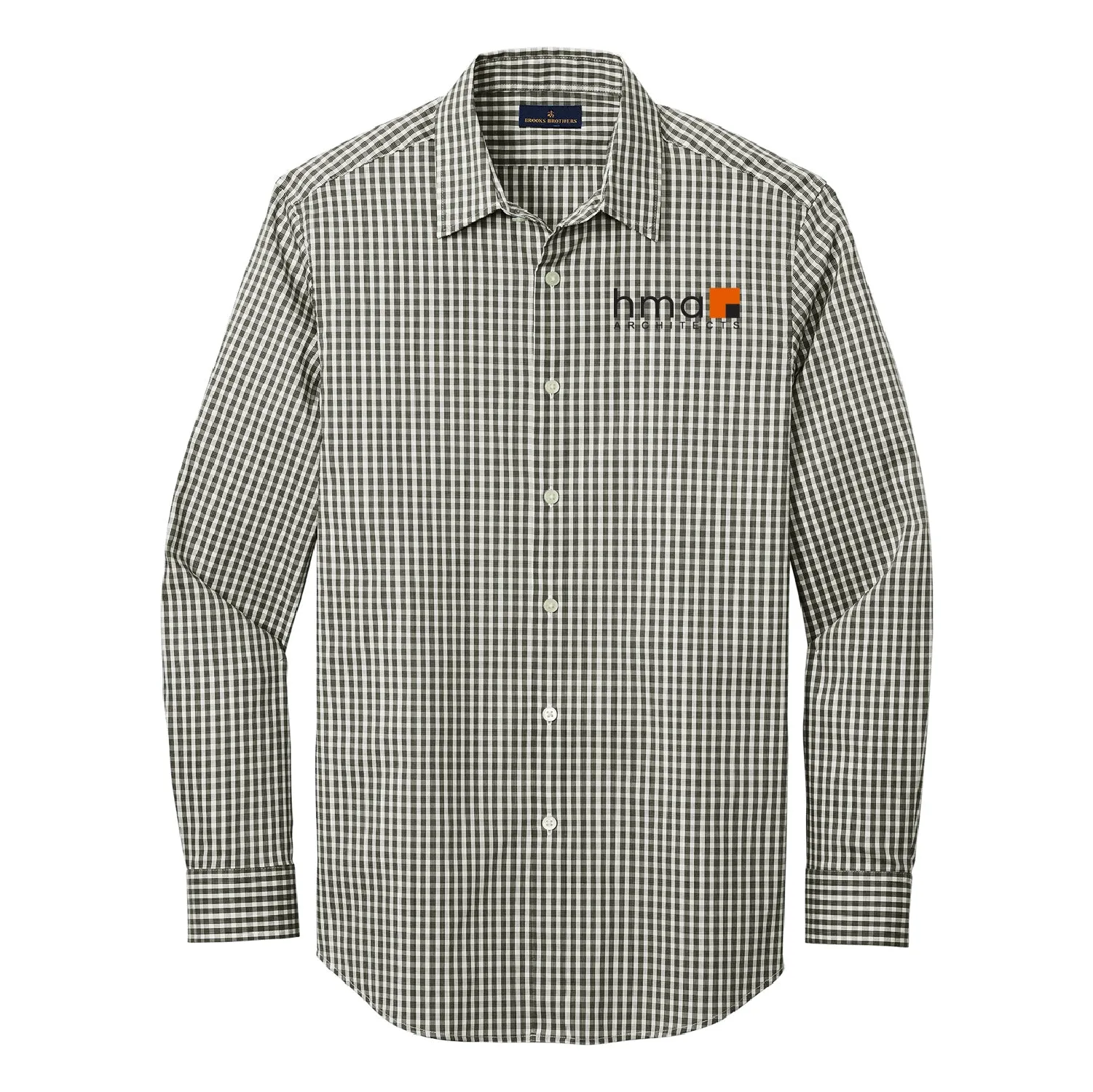 HMA Brooks Brother Tech Stretch Patterned Shirt