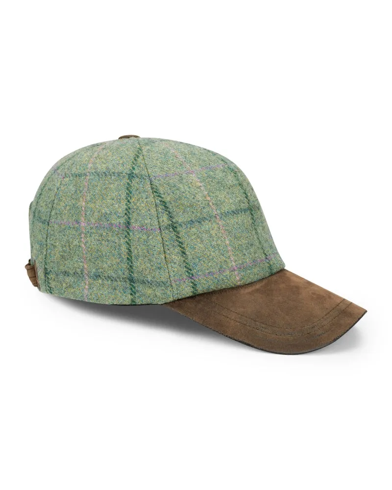 Hoggs Roslin Womens Tweed Baseball Cap