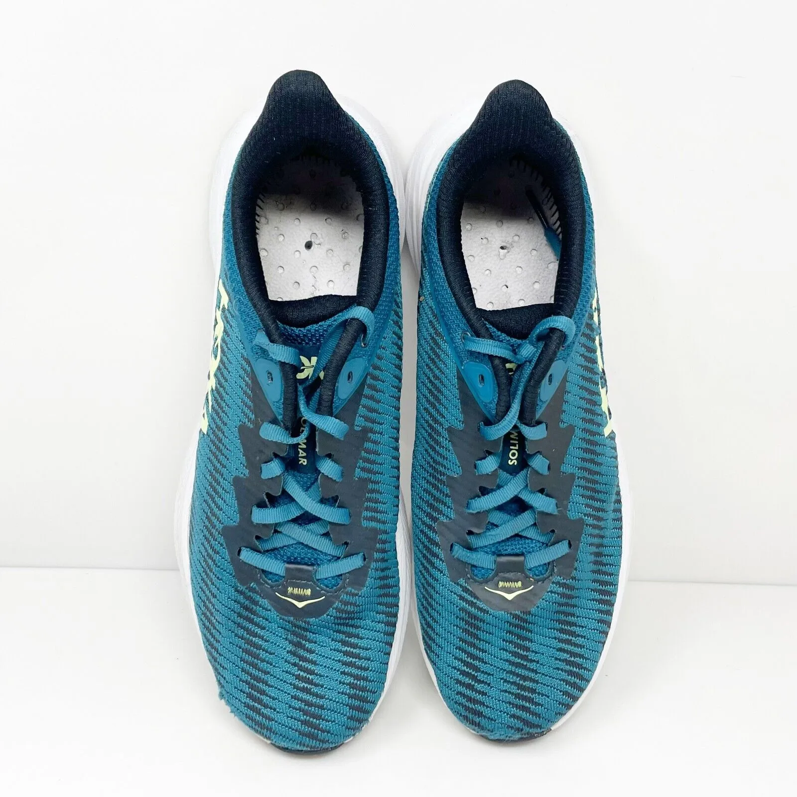 Hoka One One Mens Solimar 1123074 BCBT Blue Running Shoes Sneakers Size 9 D