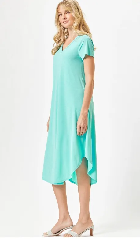 Hold Onto Hope Dress - Neon Blue